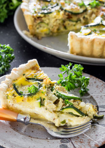 Cheesy Zucchini Quiche Cheesy Zucchini Quiche