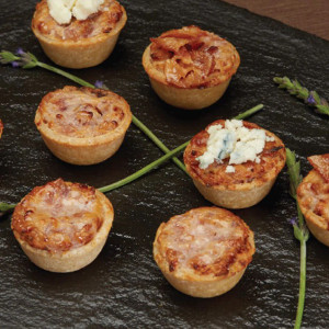 Smoked Candied Bacon Jam Tarts - 200/Case Smoked Candied Bacon Jam Tarts - 200/Case