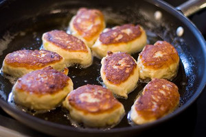 Homemade Fiskekaker Fried Fish Cakes - 1 lb Homemade Fiskekaker Fried Fish Cakes - 1 lb