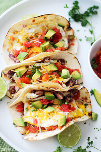 Huevos Rancheros Tacos Huevos Rancheros Tacos