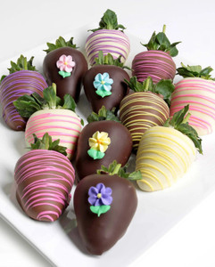Belgian Dark Chocolate Covered Strawberries Belgian Dark Chocolate Covered Strawberries