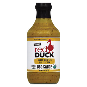 Red Duck Sweet Mustard Peppercorn Organic BBQ Sauce Red Duck Sweet Mustard Peppercorn Organic BBQ Sauce