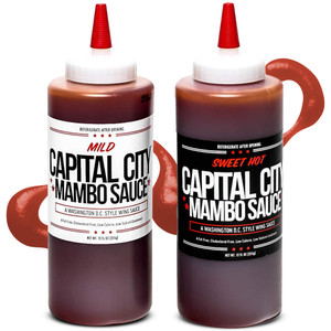 Capital City Mambo Sauce - Variety 2 Pack - Sweet Hot & Mild Capital City Mambo Sauce - Variety 2 Pack - Sweet Hot & Mild