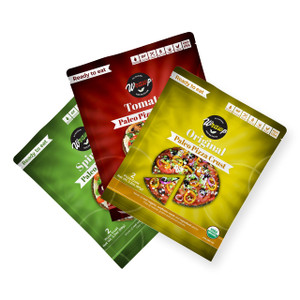 Wrawp Variety Pizza Crust -Original, Tomato, Spirulina| Organic - Pack of 3 - Organic, Paleo, Gluten Free Wrawp Variety Pizza Crust -Original, Tomato, Spirulina| Organic - Pack of 3 - Organic, Paleo, Gluten Free