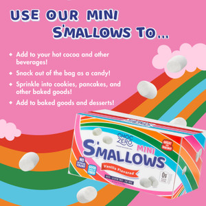 ChocZero Healthy Mini Marshmallows - Sugar Free Marshmallow Snack