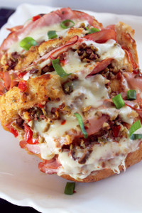 Muffuletta Cheese Bread Muffuletta Cheese Bread