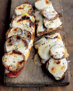 Eggplant and Mozzarella Melt Eggplant and Mozzarella Melt