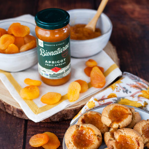 Bionaturae Organic Apricot Fruit Spread -  No Sugar Added, No Preservatives - Pack of 2 Bionaturae Organic Apricot Fruit Spread -  No Sugar Added, No Preservatives - Pack of 2