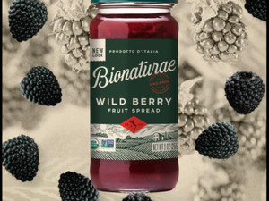 Bionaturae Organic Wild Berry Fruit Spread -  No Sugar Added, No Preservatives  Bionaturae Organic Wild Berry Fruit Spread -  No Sugar Added, No Preservatives