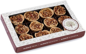 Pecan Pie Tartlets - 12 Pecan Tassies - Gift Box Pecan Pie Tartlets - 12 Pecan Tassies - Gift Box