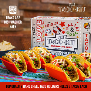 Taco Tuesday Box - The Taco Kit Table Set of 11 items for your Taco Tuesday Taco Tuesday Box - The Taco Kit Table Set of 11 items for your Taco Tuesday