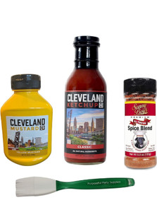 Cleveland Gift Condiment Bundle - Ketchup, Mustard and Seasoning Blend Cleveland Gift Condiment Bundle - Ketchup, Mustard and Seasoning Blend