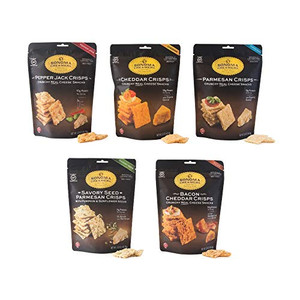 Sonoma Creamery Cheese Crisps Variety Pack - Savory Seed, Pepper Jack, Parmesan, Cheddar, Bacon Cheddar Sonoma Creamery Cheese Crisps Variety Pack - Savory Seed, Pepper Jack, Parmesan, Cheddar, Bacon Cheddar