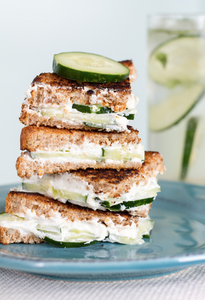 Egg Salad & Cucumber Sandwiches