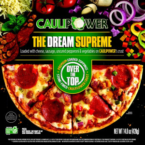 Caulipower Over The Top Dream Supreme Pizza -14.8 oz - 8/Case Caulipower Over The Top Dream Supreme Pizza -14.8 oz - 8/Case