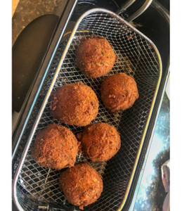 COMEAUX'S ALLIGATOR BOUDIN BALLS - 1 dozen COMEAUX'S ALLIGATOR BOUDIN BALLS - 1 dozen