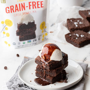 Otto's Naturals Classic Brownie Mix - Organic, Gluten-Free, Nut Free, Non-GMO Verified Otto's Naturals Classic Brownie Mix - Organic, Gluten-Free, Nut Free, Non-GMO Verified