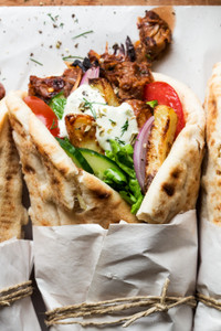 Kronos Gyros Sandwich Kit - 6/Case Kronos Gyros Sandwich Kit - 6/Case