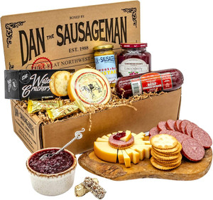 Nordic Fusion Sausage and Cheese Sampler - Scandinavian Delights Lingonberry, Smoked Summer Sausages and Specialty Mustards Nordic Fusion Sausage and Cheese Sampler - Scandinavian Delights Lingonberry, Smoked Summer Sausages and Specialty Mustards