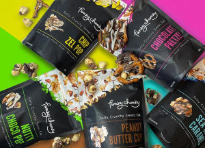 Funky Chunky Gourmet Popcorn Sampler Variety - Sea Salt Caramel, Nutty Choco Pop, Peanut Butter Cup, Chip Zel Pop, and Chocolate Pretzel - 2 oz - Pack of 5 Funky Chunky Gourmet Popcorn Sampler Variety - Sea Salt Caramel, Nutty Choco Pop, Peanut Butter Cup, Chip Zel Pop, and Chocolate Pretzel - 2 oz - Pack of 5