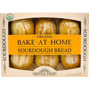 Take & Bake Organic Artisan Sourdough Bread, 18.2 oz - Pack of 3 Take & Bake Organic Artisan Sourdough Bread, 18.2 oz - Pack of 3