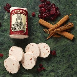 Cranberry Cinnamon Goat Cheese, La Bonne Vie - 4 oz - Pack of 4 Cranberry Cinnamon Goat Cheese, La Bonne Vie - 4 oz - Pack of 4