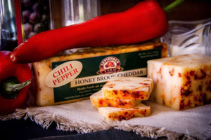 September Farm Chili Pepper Cheddar Cheese - 8 oz September Farm Chili Pepper Cheddar Cheese - 8 oz