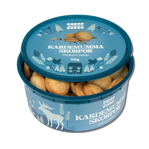 Nyakers Kardemumma Skorpor Swedish Cardamom Cookies - Small Crusts Shortbread Cookies with Cardamom Spice Traditionally Baked in Sweden - Gourmet Sugar Cookies for Christmas & Any Occasion, 12.34 oz Nyakers Kardemumma Skorpor Swedish Cardamom Cookies - Small Crusts Shortbread Cookies with Cardamom Spice Traditionally Baked in Sweden - Gourmet Sugar Cookies for Christmas & Any Occasion, 12.34 oz