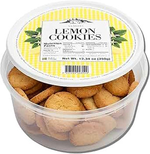 Nyakers Swedish Lemon Cookies - Original, Famous & Old Fashioned Lemon Gourmet Cookies Traditionally Baked in Sweden Since 1952 - Deliciously Sweet Cookies Gift Tub for Any Occasions, 12.34  oz Nyakers Swedish Lemon Cookies - Original, Famous & Old Fashioned Lemon Gourmet Cookies Traditionally Baked in Sweden Since 1952 - Deliciously Sweet Cookies Gift Tub for Any Occasions, 12.34  oz