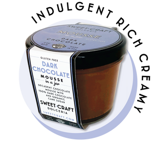 Sweet Craft Dolceria Dark Chocolate Mousse, 3 oz each - Pack of 12 Sweet Craft Dolceria Dark Chocolate Mousse, 3 oz each - Pack of 12
