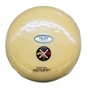 Eichtens Tilsit Cheese Quarter Round Wheel Cheese Wedge - 10 lb Eichtens Tilsit Cheese Quarter Round Wheel Cheese Wedge - 10 lb