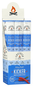 Firecreek Kicker Spicy Beef Jerky Meat Stick, All Natural, Keto, Paleo, Low Carb, Msg Free, Soy Free, Gluten Free, 1 oz - Pack of 20 Firecreek Kicker Spicy Beef Jerky Meat Stick, All Natural, Keto, Paleo, Low Carb, Msg Free, Soy Free, Gluten Free, 1 oz - Pack of 20