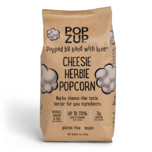Popzup Cheesie Herbie Popcorn, Non-GMO, Gluten Free - Large Family Size - Pack of 3 Popzup Cheesie Herbie Popcorn, Non-GMO, Gluten Free - Large Family Size - Pack of 3