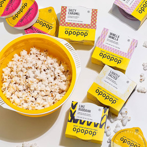 Opopop Gluten Free, Non-GMO Microwave Popcorn Variety Pack - Gourmet Popcorn Kit, Collapsible Silicone Popcorn Popper, Popcorn Maker - Pack of 12 Opopop Gluten Free, Non-GMO Microwave Popcorn Variety Pack - Gourmet Popcorn Kit, Collapsible Silicone Popcorn Popper, Popcorn Maker - Pack of 12
