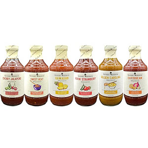 Gourmet Warehouse Variety Pack BBQ Sauce, Unique Flavor Barbecue Sauces Handcrafted In Small Batches Gluten-Free, HFCS-Free, Delicious Sauce, 16 oz- Pack of 6 Gourmet Warehouse Variety Pack BBQ Sauce, Unique Flavor Barbecue Sauces Handcrafted In Small Batches Gluten-Free, HFCS-Free, Delicious Sauce, 16 oz- Pack of 6