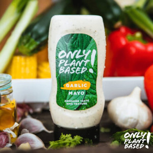 Only Plant Based Vegan Garlic Mayonnaise, 11 oz Squeeze Bottles - Pack of 2 Only Plant Based Vegan Garlic Mayonnaise, 11 oz Squeeze Bottles - Pack of 2