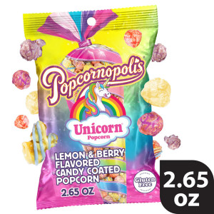 Popcornopolis Unicorn Popcorn Snacks - Gluten Free, Non-GMO, 2.65 oz - Pack of 12 Popcornopolis Unicorn Popcorn Snacks - Gluten Free, Non-GMO, 2.65 oz - Pack of 12