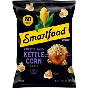 Smartfood Simply Sweet & Salty Kettle Corn Popcorn, 0.5 oz - 40/Case Smartfood Simply Sweet & Salty Kettle Corn Popcorn, 0.5 oz - 40/Case