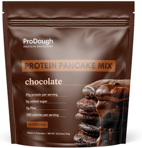 ProDough Chocolate Pancake and Waffle Mix - Gluten Free, Low Carb, High Protein Pancake Mix ProDough Chocolate Pancake and Waffle Mix - Gluten Free, Low Carb, High Protein Pancake Mix