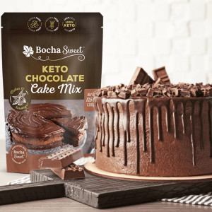 Keto Chocolate Cake Mix, 10.6 oz - Pack of 2 Keto Chocolate Cake Mix, 10.6 oz - Pack of 2
