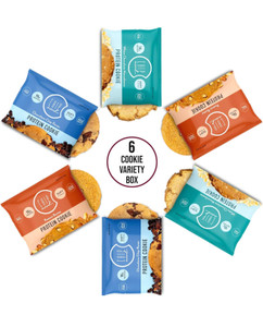 ChipMonk Keto Cookies - Variety Pack - Low Carb Keto Snacks - Gluten-Free, High Fat, Low Sugar, Ketogenic Sweet Snack Foods, Healthy Macro Nutrition Treats - Pack of 6 ChipMonk Keto Cookies - Variety Pack - Low Carb Keto Snacks - Gluten-Free, High Fat, Low Sugar, Ketogenic Sweet Snack Foods, Healthy Macro Nutrition Treats - Pack of 6