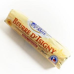 Isigny Sainte Mere Unsalted Butter Roll from France, 8.8 oz - Pack of 3 Isigny Sainte Mere Unsalted Butter Roll from France, 8.8 oz - Pack of 3