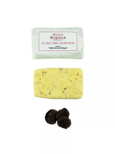 Churned Perigord Black Truffle Butter by Bordier - 4.4 oz | Hand-made, Grass Fed | Imported from France Churned Perigord Black Truffle Butter by Bordier - 4.4 oz | Hand-made, Grass Fed | Imported from France