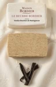 Bordier Bourbon de Madagascar Vanilla Butter – 4.4 oz | Imported from France - Pack of 3