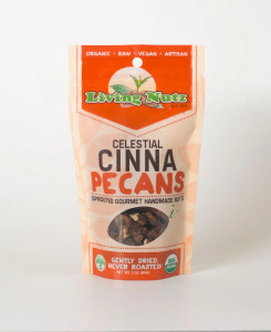 LivingNutz Celestial Cinna Pecans, Certified Organic Raw Nuts - Pack of 2 LivingNutz Celestial Cinna Pecans, Certified Organic Raw Nuts - Pack of 2