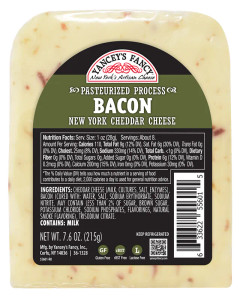 Yancey's Fancy Bacon Cheddar Cheese, 7.6 oz Yancey's Fancy Bacon Cheddar Cheese, 7.6 oz