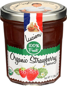 LUCIEN GEORGELIN Organic Strawberry Fruit Spread, 11.28 oz - Pack of 2 LUCIEN GEORGELIN Organic Strawberry Fruit Spread, 11.28 oz - Pack of 2