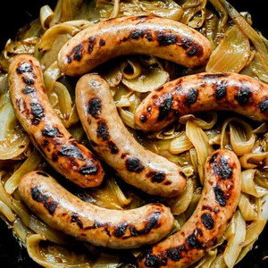 Binkert’s German Beer Bratwurst - 1 lb - 6/Case Binkert’s German Beer Bratwurst - 1 lb - 6/Case