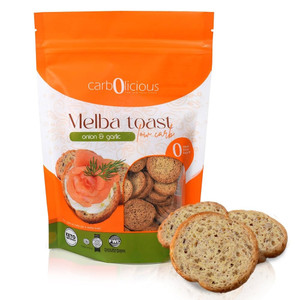 Low Carb Melba Toast, Sea Salt - Pack of 2 Low Carb Melba Toast, Sea Salt - Pack of 2