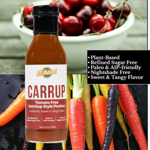 KC Natural - Carrup - No Tomato Ketchup - Paleo AIP Friendly - 14 oz - Pack of 2 KC Natural - Carrup - No Tomato Ketchup - Paleo AIP Friendly - 14 oz - Pack of 2